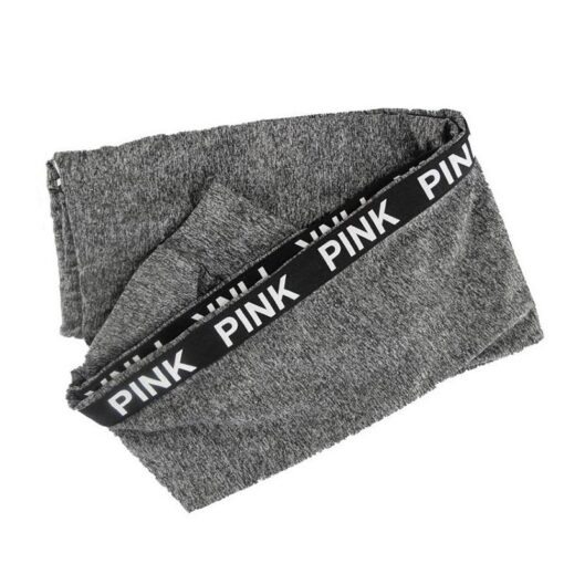 FCCEXIO New 2019 Pink Letters Print High Waist Fitness Leggings Women Sexy Sporting Jeggings Womens Workout Elastic Trousers