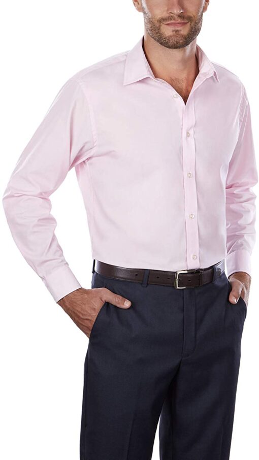 Arrow 1851 Men's Dress Shirt Poplin (Available in Regular, Fitted, Slim, and Extreme Slim Fits)