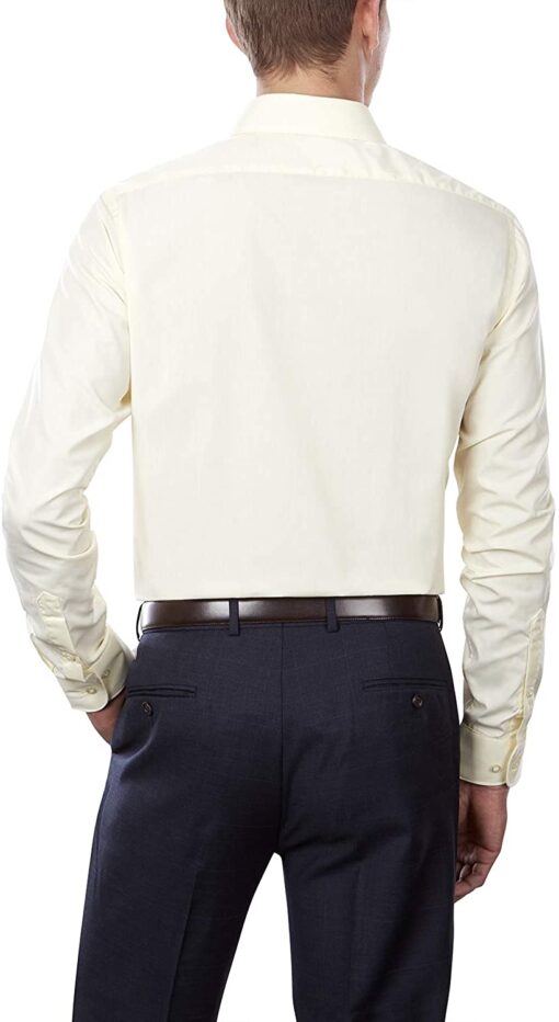 Arrow 1851 Men's Dress Shirt Poplin (Available in Regular, Fitted, Slim, and Extreme Slim Fits)