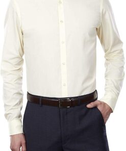 Arrow 1851 Men's Dress Shirt Poplin (Available in Regular, Fitted, Slim, and Extreme Slim Fits)