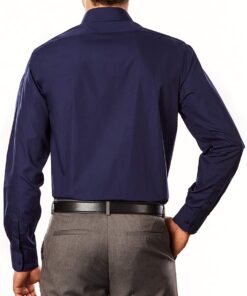 Arrow 1851 Men's Dress Shirt Poplin (Available in Regular, Fitted, Slim, and Extreme Slim Fits)