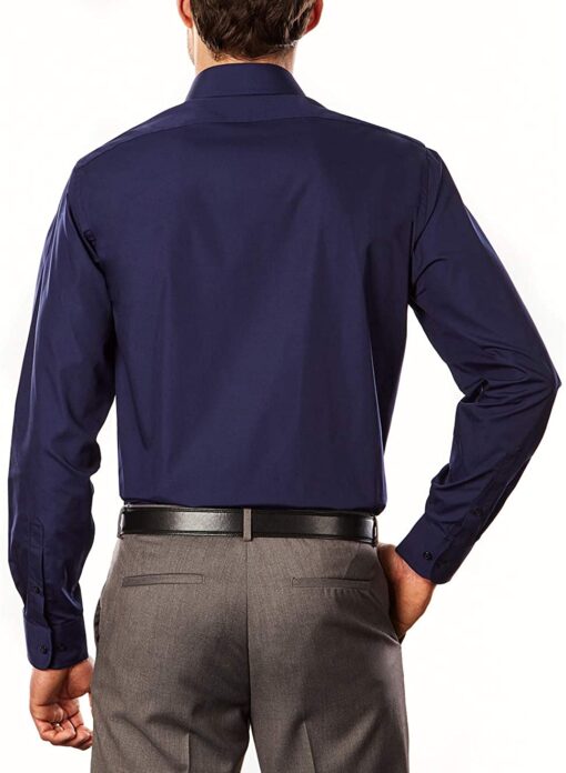 Arrow 1851 Men's Dress Shirt Poplin (Available in Regular, Fitted, Slim, and Extreme Slim Fits)