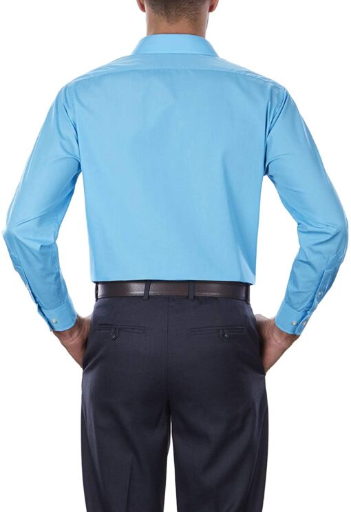 Arrow 1851 Men's Dress Shirt Poplin (Available in Regular, Fitted, Slim, and Extreme Slim Fits)