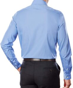 Arrow 1851 Men's Dress Shirt Poplin (Available in Regular, Fitted, Slim, and Extreme Slim Fits)