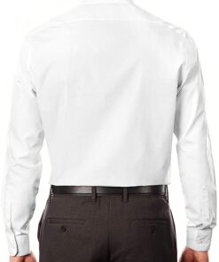 Arrow 1851 Men's Dress Shirt Poplin (Available in Regular, Fitted, Slim, and Extreme Slim Fits)