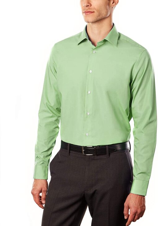 Arrow 1851 Men's Dress Shirt Poplin (Available in Regular, Fitted, Slim, and Extreme Slim Fits)