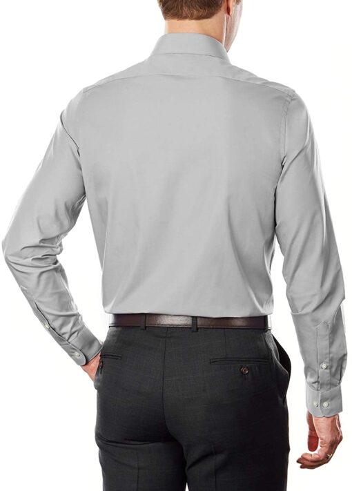 Arrow 1851 Men's Dress Shirt Poplin (Available in Regular, Fitted, Slim, and Extreme Slim Fits)