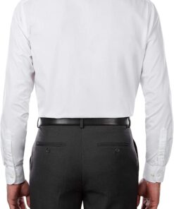 Van Heusen Men's Dress Shirt Regular Fit Poplin Solid