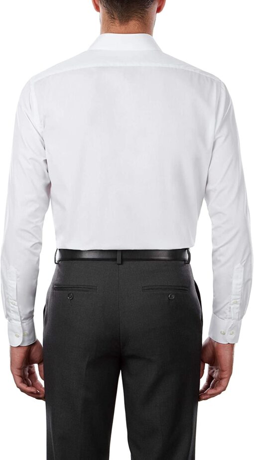 Van Heusen Men's Dress Shirt Regular Fit Poplin Solid