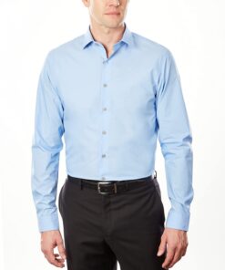 Kenneth Cole Unlisted Men's Dress Shirt Slim Fit Solid