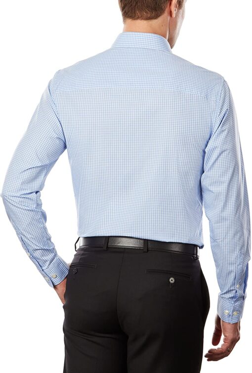 Unlisted by Kenneth Cole Men's Dress Shirt Slim Fit Checks and Stripes (Patterned)