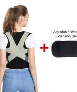 Tlinna Back Posture Corrector Therapy Corset Spine Support Belt Lumbar Back Posture Correction Bandage For Men Women