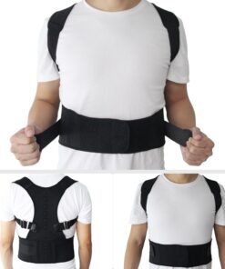 New Magnetic Posture Corrector Neoprene Back Corset Brace Straightener Shoulder Back Belt Spine Support Belt for Men Women