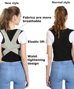 Tlinna Back Posture Corrector Therapy Corset Spine Support Belt Lumbar Back Posture Correction Bandage For Men Women