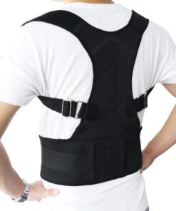 New Magnetic Posture Corrector Neoprene Back Corset Brace Straightener Shoulder Back Belt Spine Support Belt for Men Women