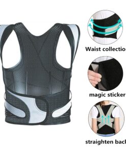 Tlinna Back Posture Corrector Therapy Corset Spine Support Belt Lumbar Back Posture Correction Bandage For Men Women