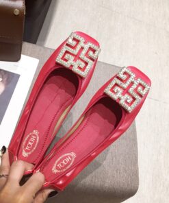 Big Size Women Flats Candy Color Shoes Woman Loafers Square Toe Slip on Fashion Flat Casual Shoes Woman Zapatos Mujer Size 43