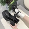 U-DOUBLE Women Shoes Japanese Style Lolita Shoes Women Vintage Soft High Heel Platform shoes College Student Mary Jane shoes