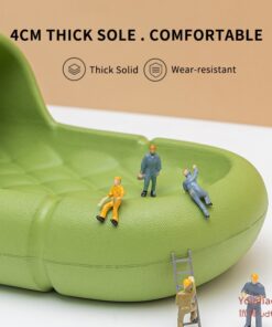 Youdiao EVA Platform Sippers Women Soft Indoor Home Slides For Women Mute Non-slip Sandals Men Summer Poop Feeling Women Shoes
