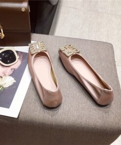 Big Size Women Flats Candy Color Shoes Woman Loafers Square Toe Slip on Fashion Flat Casual Shoes Woman Zapatos Mujer Size 43