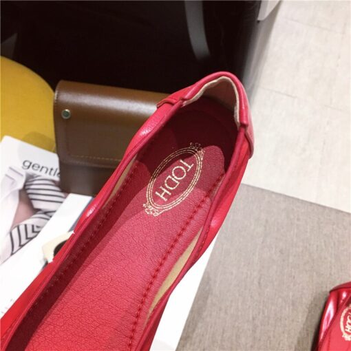 Big Size Women Flats Candy Color Shoes Woman Loafers Square Toe Slip on Fashion Flat Casual Shoes Woman Zapatos Mujer Size 43
