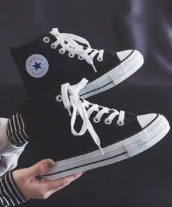 Canvas Shoes Women's New Winter 2020 Inner High Rise Bangbu Tide Shoes Thick Soled Shoes Plush Warm 34-39 Fashion Casual Shoes