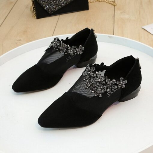 woman high heels shoes party mesh ladies party lace classics high heels crystal zipper crystal solid platform sandals